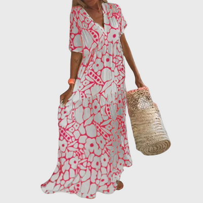 Avery | Sun-Kissed Stroll Lightweight Dress