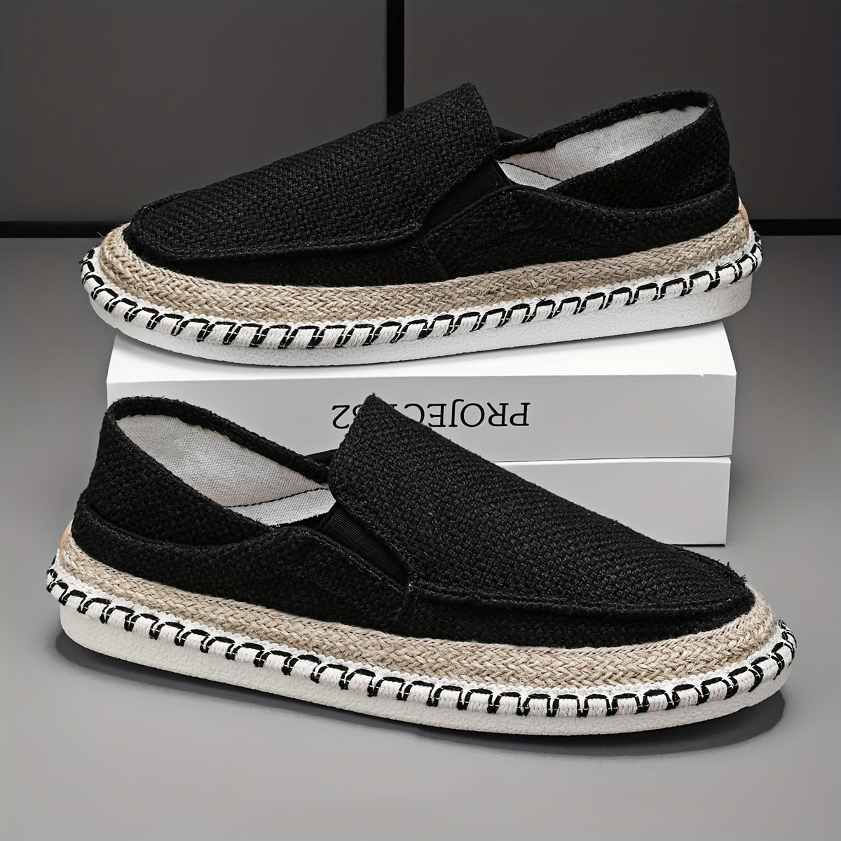 Justin | Slip-On Shoes with Marine Pattern