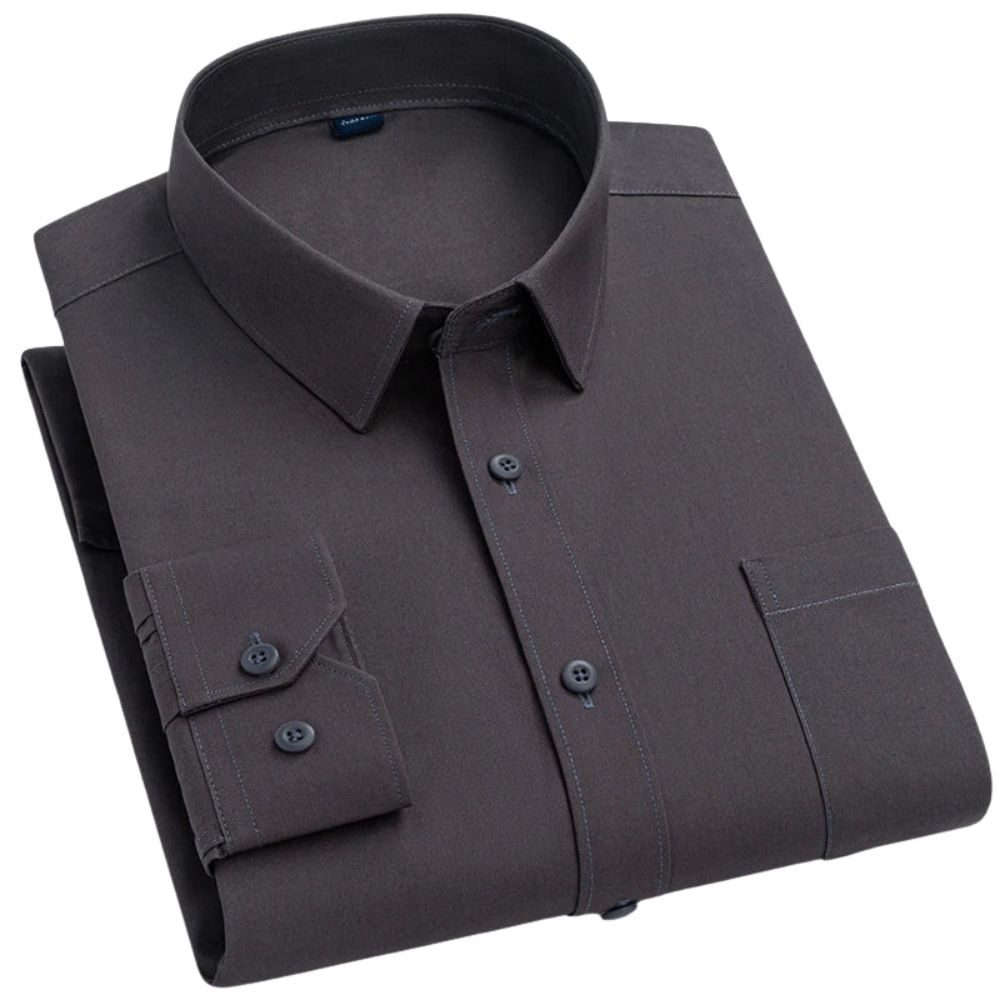 Formaro – Men’s Solid Tactical Dress Shirt