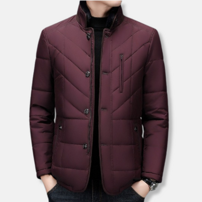 Cavaliere – Quilted Stand-Collar Jacket