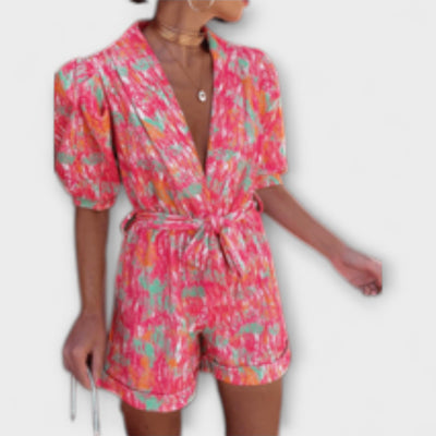 Paola - High-Waisted Jumpsuit