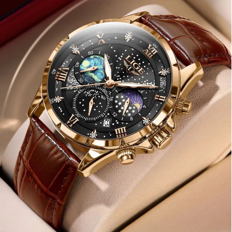 William - Elegant Moon Phase Watch