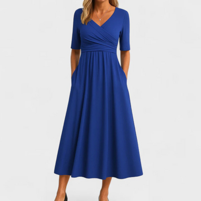 Arlise | Elegant Crossed Dress
