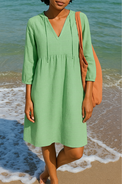 Sacide™ | Elegant Linen Dress