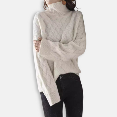 Nebbia – Ribbed Turtleneck Sweater