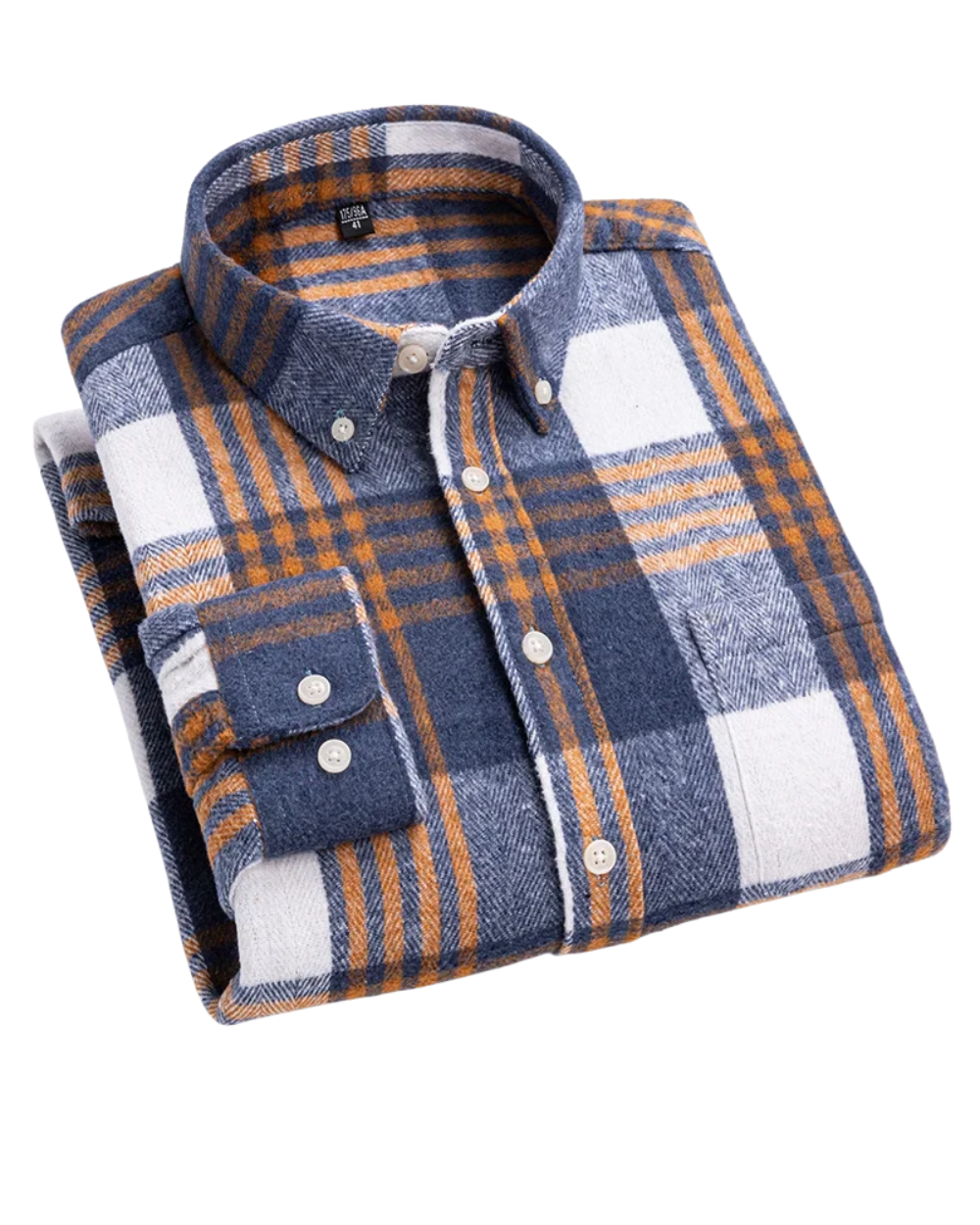 Glenworth – Men’s Winter Plaid Flannel Shirt