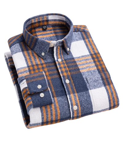 Glenworth – Men’s Winter Plaid Flannel Shirt
