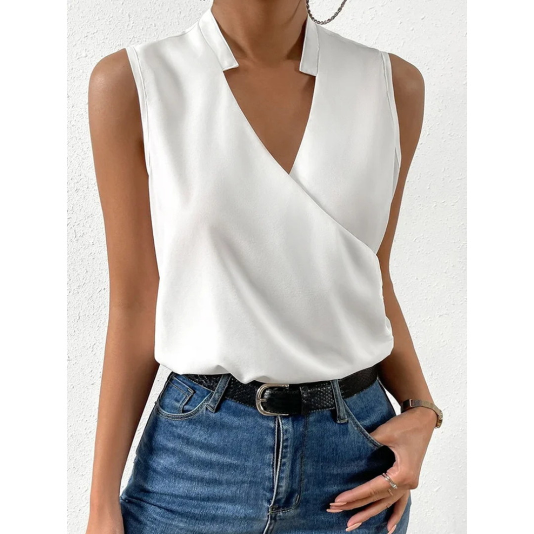 Celine | Summer Light V-Neck Top