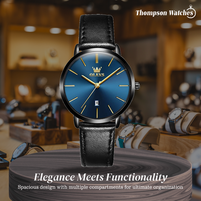 Finn | Cruise Leather Date Watch