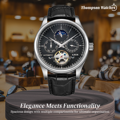 Samuel | Mechanical Watch with Calendar Display | 43mm