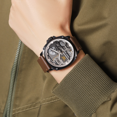 Harry Melbourne® - Quartz Leather Men's Watch