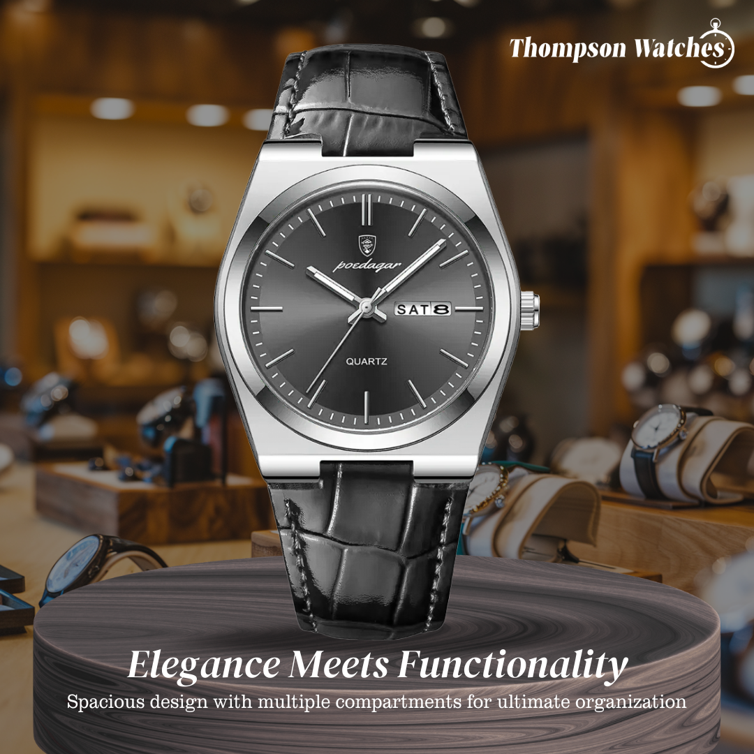 Asher | Business Casual Watch with Calendar | 40mm