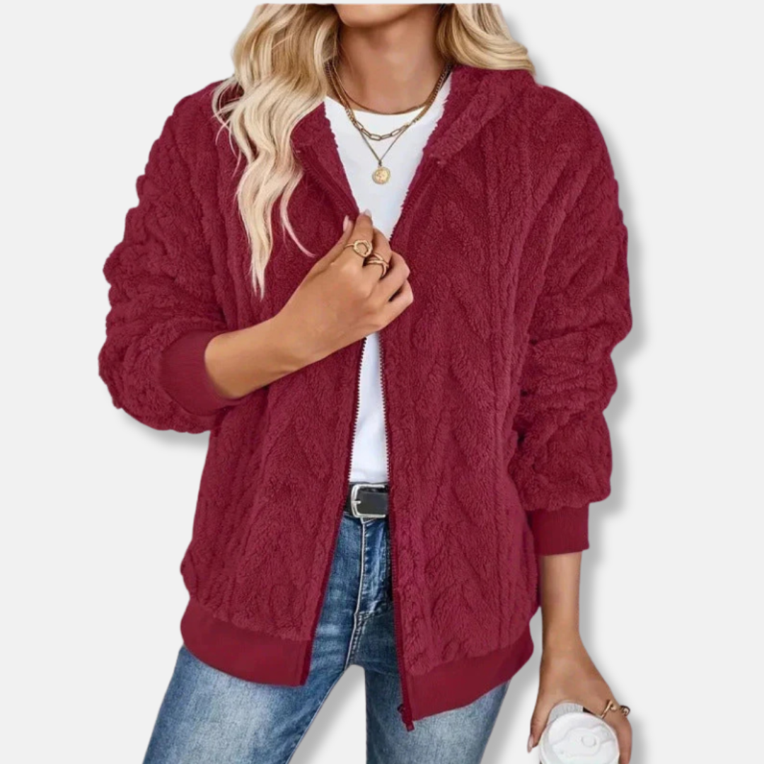 Neve Morbida – Plush Hooded Jacket