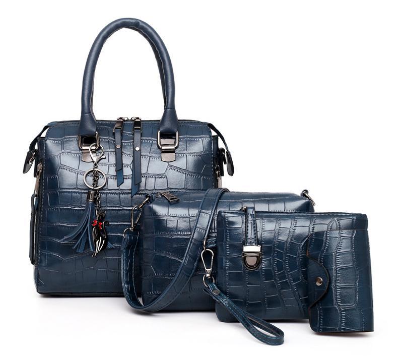 NORTHLINE STUDIO | 4 IN 1 CROCODILE STYLE BAG SET