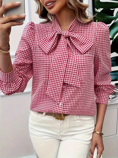 THE MEELLA | BOW-TIE BLOUSE