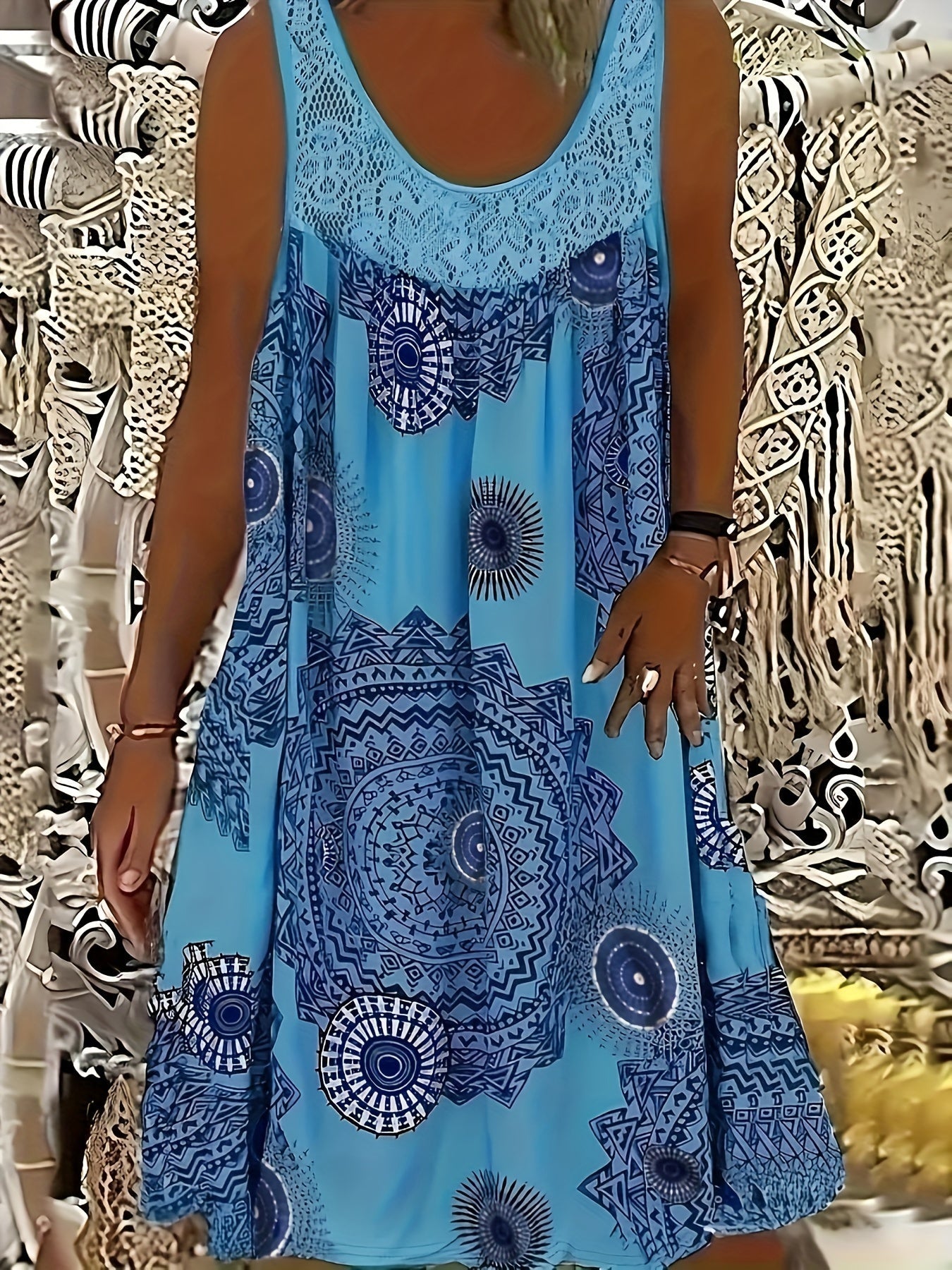 Camila | Elegant Lace Pinafore Dress