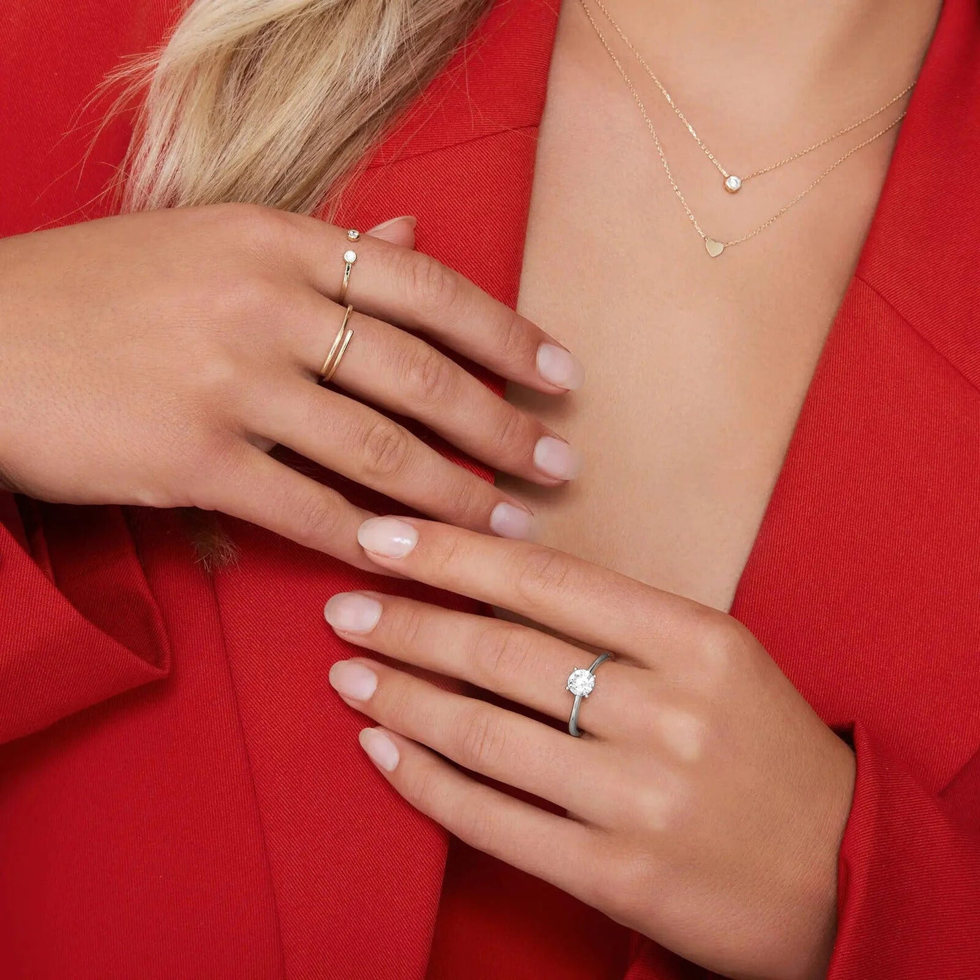 Savaya El Playa Ring | White Gold 18k