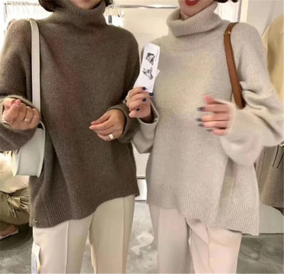 Julia | Soft High-Neck Knit Sweater