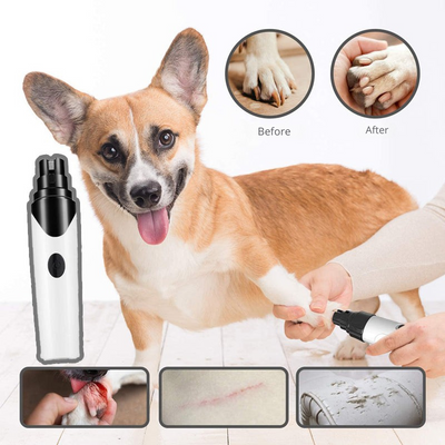 Electric Pet Nail Grinder™ — Turn Stressful Nail Trims Into Calm, Comfortable Cuddles
