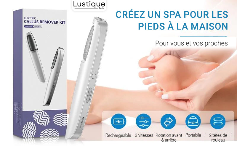 SilkStep™ Electric Callus Remover — Effortless Soft Feet You’ll Love Showing Off