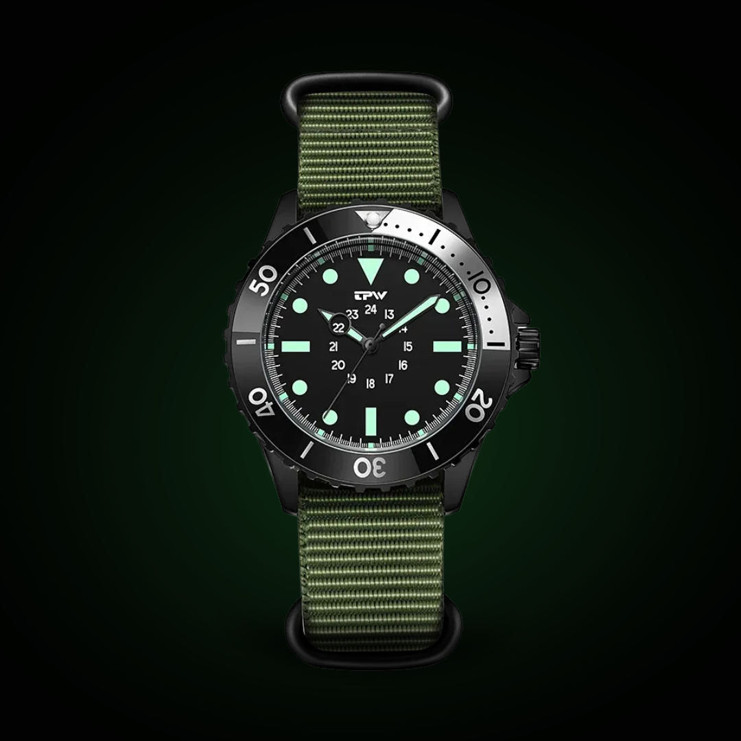 Tactical Waterproof Diver Watch™ - Olsen & Olsen