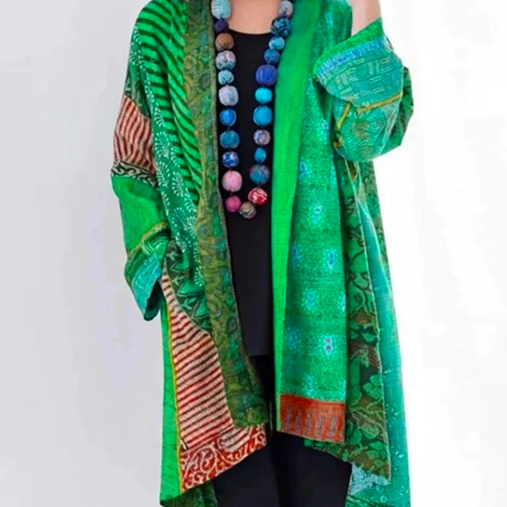 Women's bohemian kimono cardigan for effortless charm