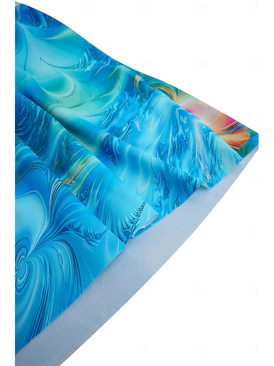 Avencea | Tankini with Galaxy Print