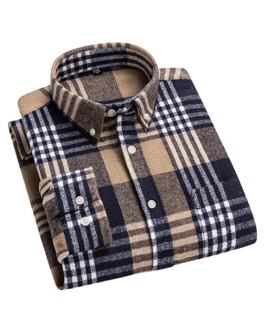 Glenworth – Men’s Winter Plaid Flannel Shirt