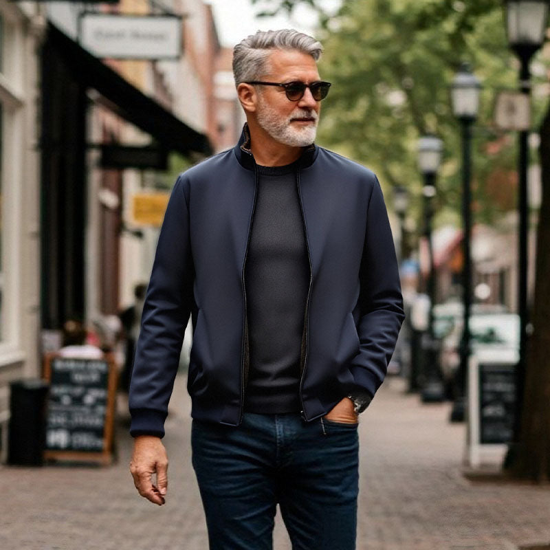 Ryan™ | Classic warm jacket with zipper for men