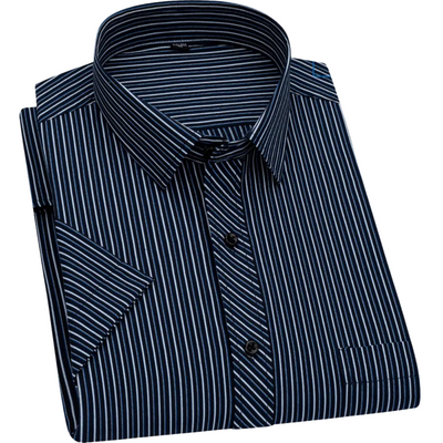 Stravero – Men’s Classic Striped Dress Shirt
