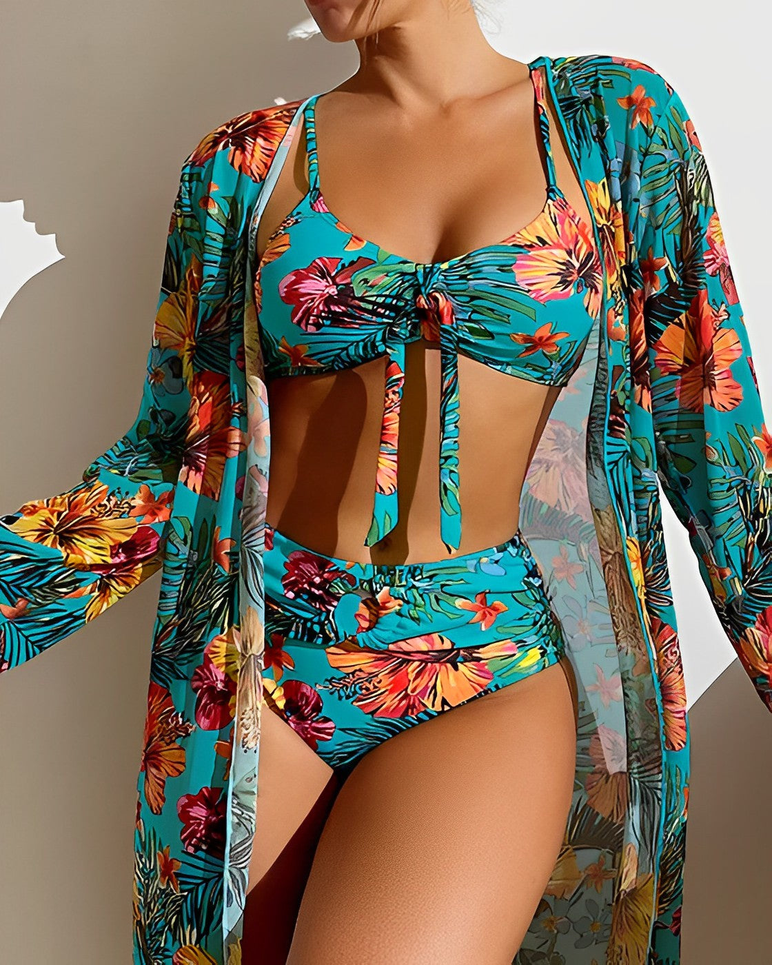 Dagna – Luxurious Bikini Set with Matching Sarong
