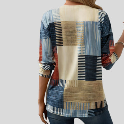 Melissa | Colourful Round Neck T-Shirt