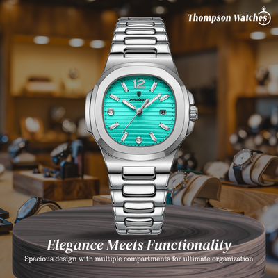 Evan | Refined Dial Detailing Sleek Integrated Steel Design Watch