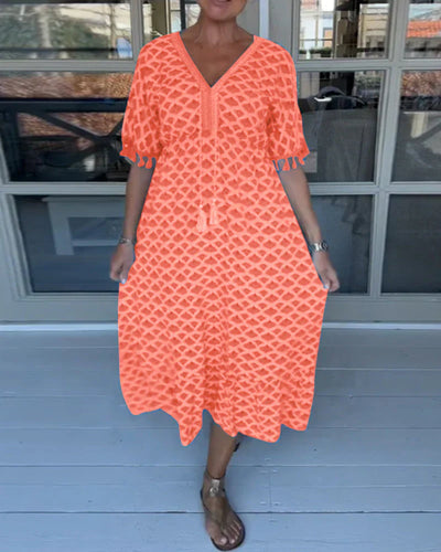 Jelly - Embellished V-Neck Dress