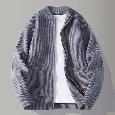 Summit Rib Zip Cardigan