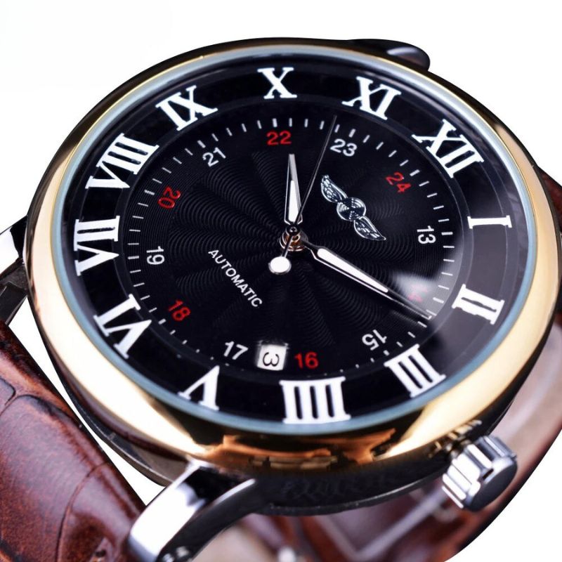 Luxury Leather Fully Automatic Watch™