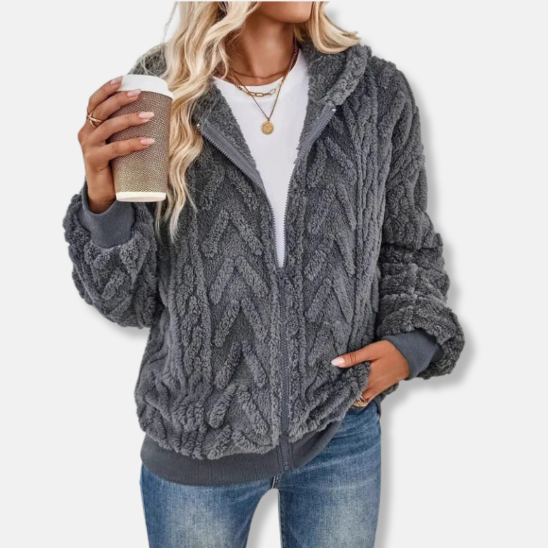 Neve Morbida – Plush Hooded Jacket