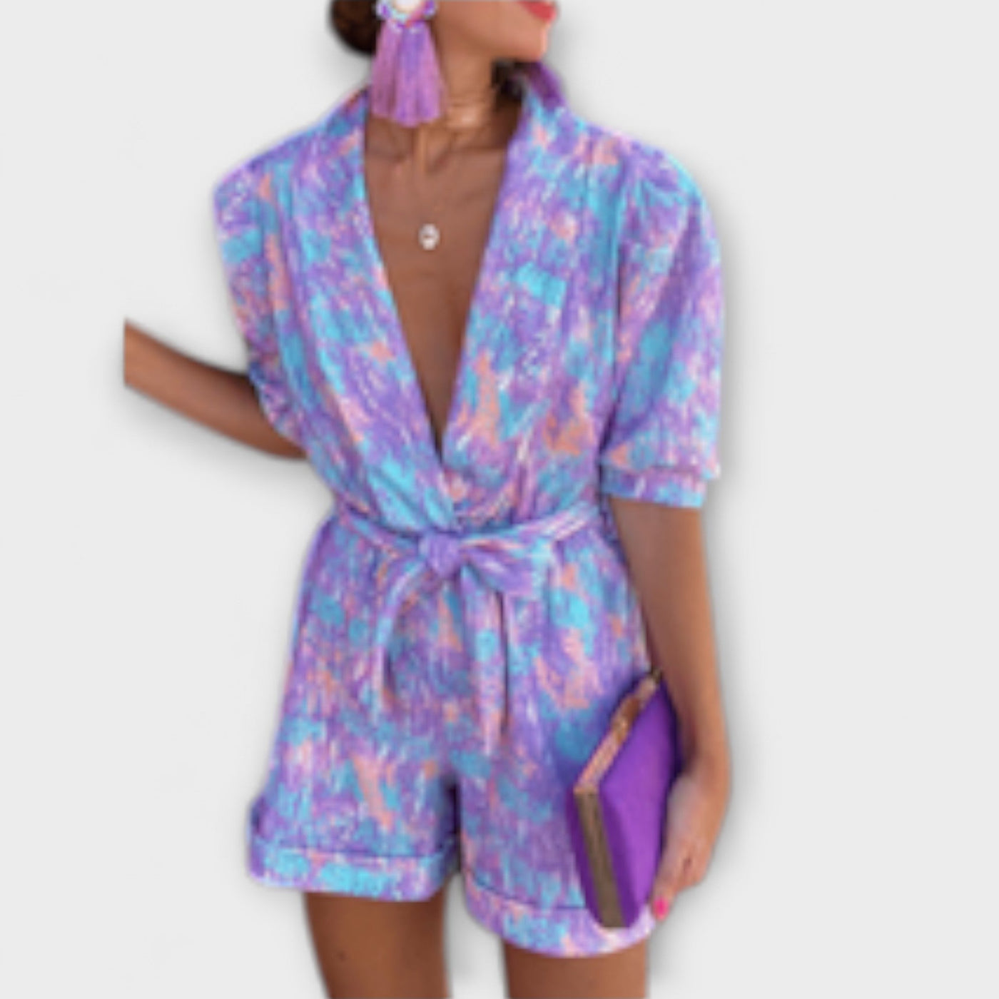 Paola - High-Waisted Jumpsuit