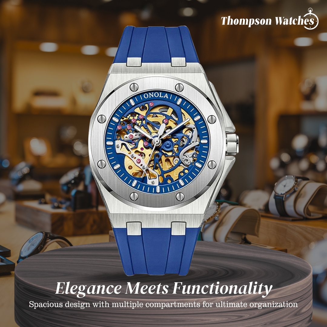 Zayden | Sporty Modern Eye-Catching Skeleton Watch