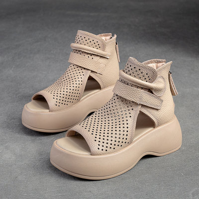 Federica ~ Timeless Leather Orthopedic Sandals
