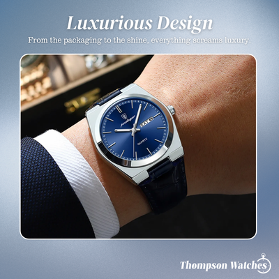 Asher | Business Casual Watch with Calendar | 40mm