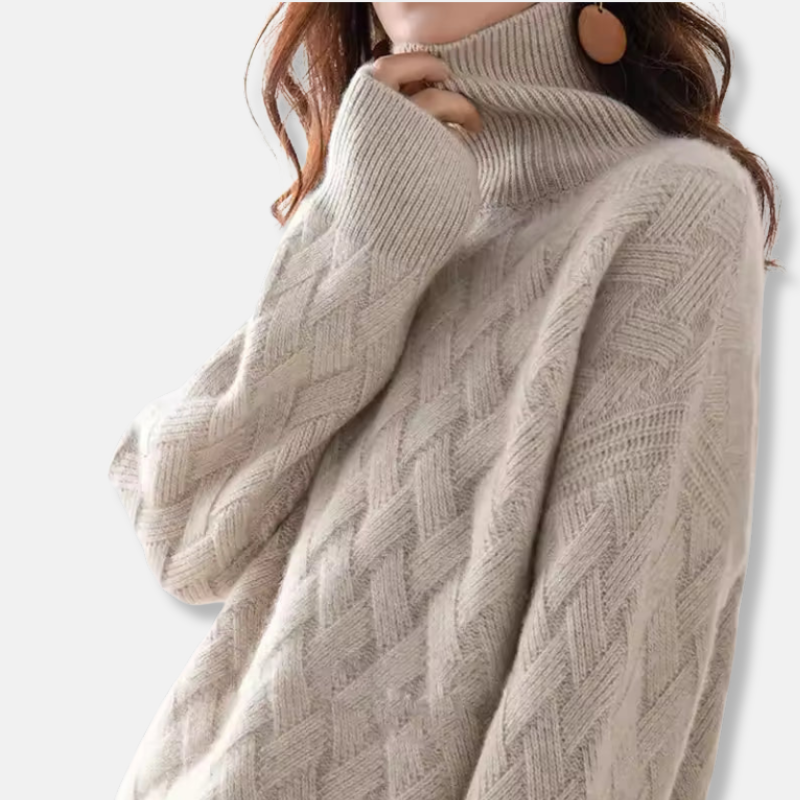 Nebbia – Ribbed Turtleneck Sweater