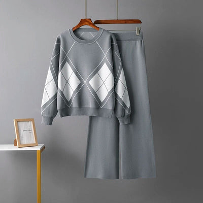 Lily™ - Warm Two Piece Sweater Set