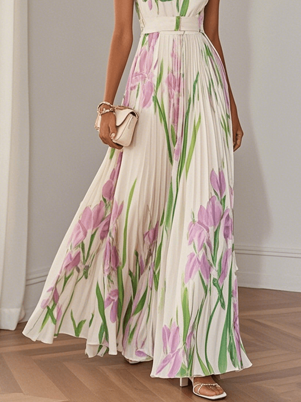 FLORENCE | FLORAL MAXI DRESS