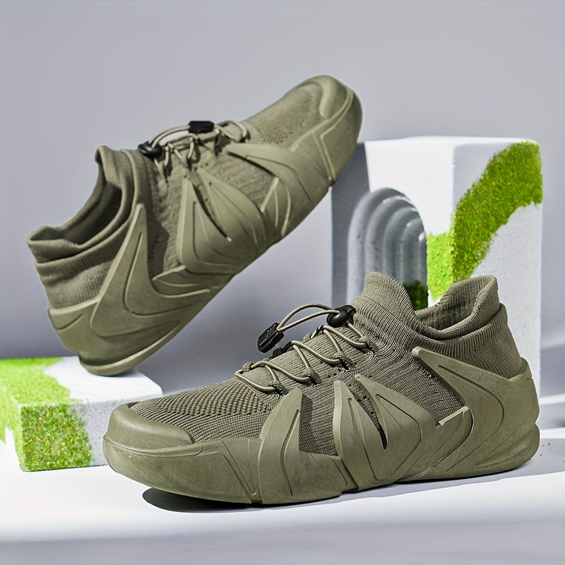 Biagio Cortini Athletic Knit Sneakers