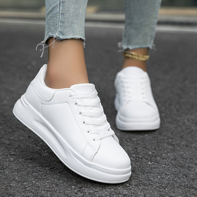 Avencea Orthopedic White Sneakers