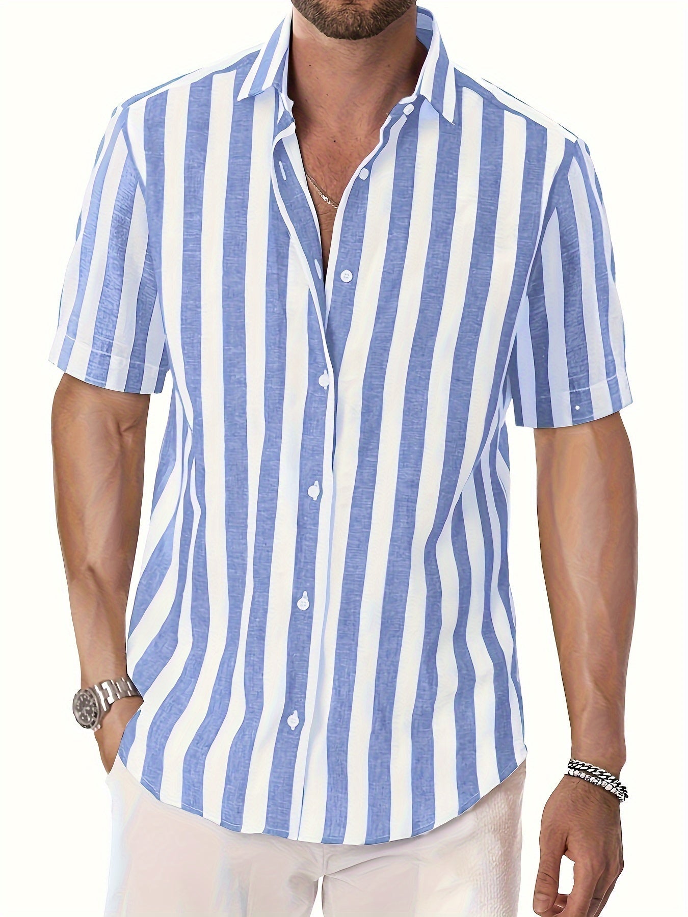James™ - Casual Stripes Shirt