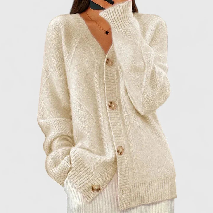 THE MARCELLINE | V-NECK CARDIGAN
