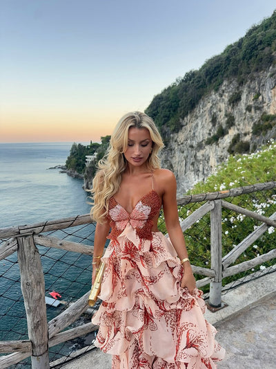 Luciana | Amalfi Ruffle Gown