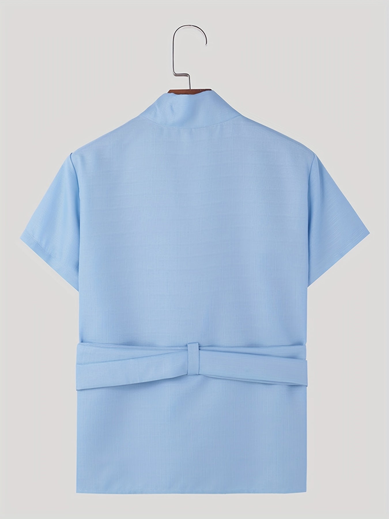 Émeric Valois Kimono-Inspired Wrap Shirt